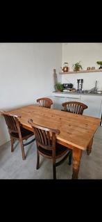 Grenen tafel Eetkamer/tuin/hobby, Huis en Inrichting, Tafels | Eettafels, Gebruikt, Vijf personen of meer, Rechthoekig, 50 tot 100 cm