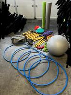 Diverse fitness materialen ringen bal ladder glijders enz, Sport en Fitness, Fitnessmaterialen, Gebruikt, Ophalen