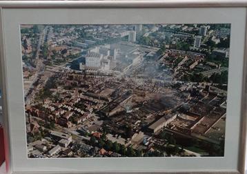 Luchtfoto van vlak na de vuurwerkramp Enschede  beschikbaar voor biedingen