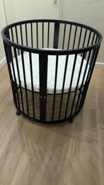Ronde babybox zwart, Ophalen, Zo goed als nieuw, Rond