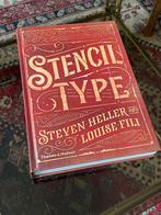 Louise Fili - Stencil Type, Ophalen of Verzenden, Zo goed als nieuw, Grafische vormgeving, Louise Fili