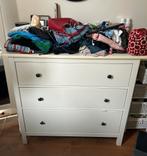Ladekast 3 lades wit HEMNES, Kinderen en Baby's, Kinderkamer | Commodes en Kasten, Ophalen, Gebruikt, 50 tot 70 cm, 100 cm of meer