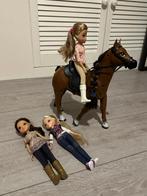 Bratz poppen met paard, Kinderen en Baby's, Speelgoed | Poppen, Verzenden, Zo goed als nieuw, Overige typen