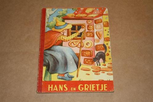 Hans en Grietje - hele oude uitgave - Karton, Boeken, Prentenboeken en Plaatjesalbums, Gelezen, Ophalen of Verzenden