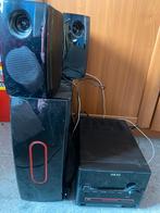 Akai Hifi Systeem met Radio, CD/DVD Speler, Gebruikt, Ophalen of Verzenden, Microset, Akai