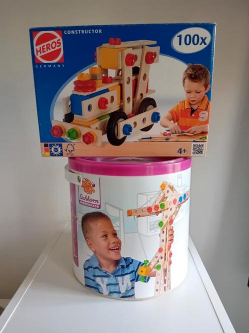 Eichhorn Heros constructor bouwspeelgoed, Kinderen en Baby's, Speelgoed | Bouwstenen, Zo goed als nieuw, Overige merken, Ophalen of Verzenden