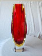 Murano Vaas rood - 27 cm, Antiek en Kunst, Antiek | Glas en Kristal, Ophalen of Verzenden