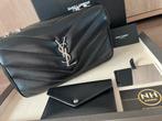 Yves Saint Laurent LouLou Small Nieuw, Ophalen, Nieuw, Zwart, Schoudertasje