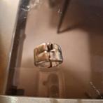 Vintage pinkring zilver, Ophalen, Zo goed als nieuw, Zilver, Overige merken