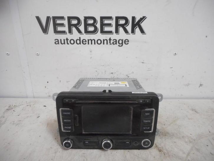 Bedieningspaneel Navigatie Volkswagen Polo V (6R) 3c0035270b, Auto-onderdelen, Elektronica en Kabels, Volkswagen, Gebruikt