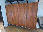 Kasten kantoor (vintage), Huis en Inrichting, Kasten | Roldeurkasten en Archiefkasten, Ophalen, Vintage, Meerdere deuren, Zo goed als nieuw