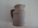 Mooie oude melkkan met handvat ,bruin, Ophalen of Verzenden