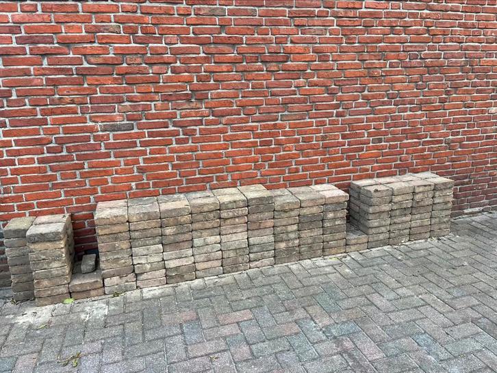 Exclusief formaat klinkers 20x14,5x6cm, Tuin en Terras, Tegels en Klinkers, Gebruikt, Overige typen, Beton, 10 m² of meer, Ophalen