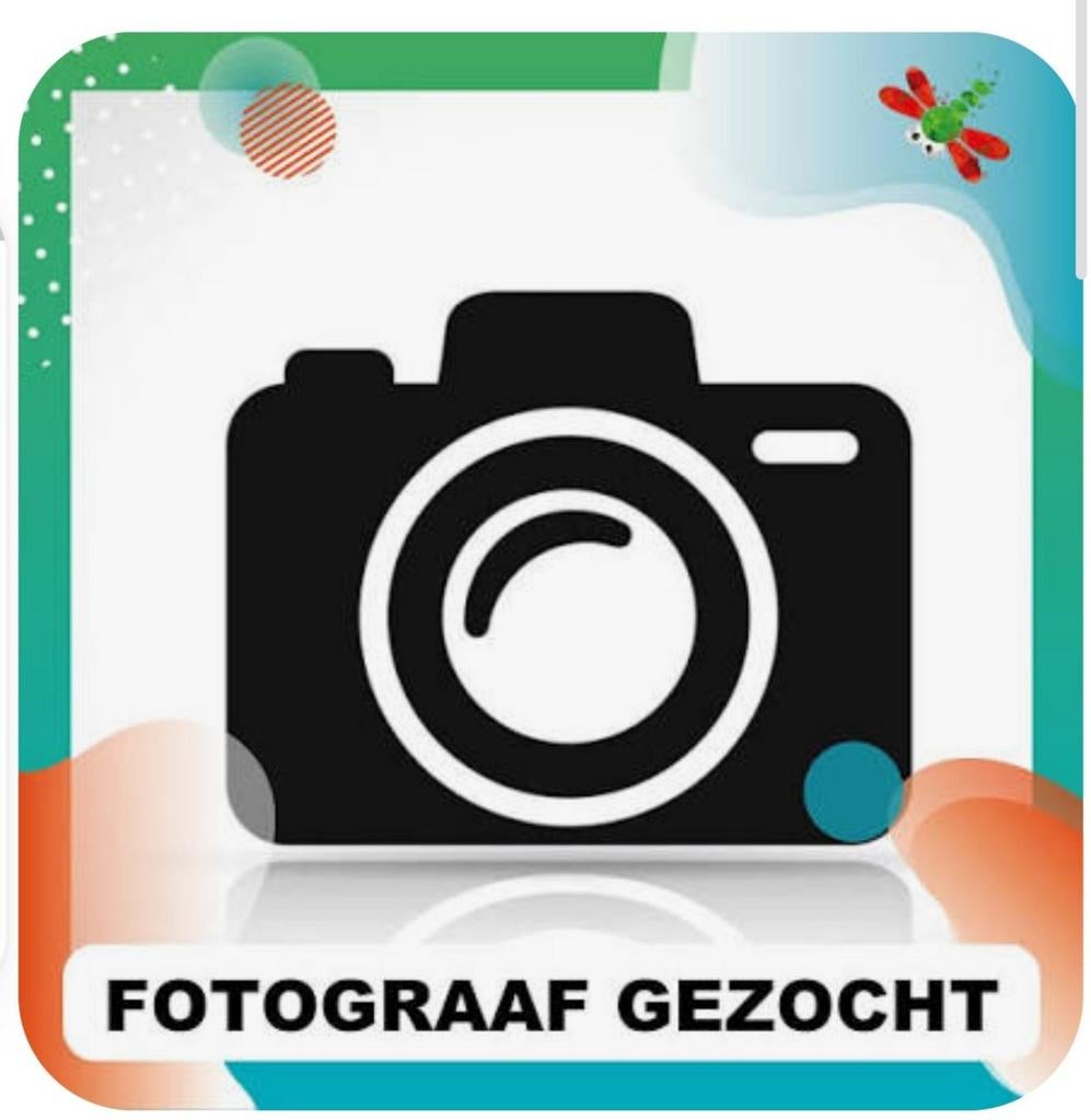 Fotograaf gezocht 22 Maart en 3 Mei, Fotograaf