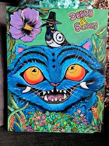 Derpy & Sussy Schilderij,  Kpop Demonhunters  24x30 beschikbaar voor biedingen
