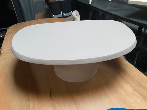 Salon tafel sten b keuze hoge korting japandi beige, Huis en Inrichting, Tafels | Salontafels, Nieuw, Minder dan 50 cm, 100 tot 150 cm