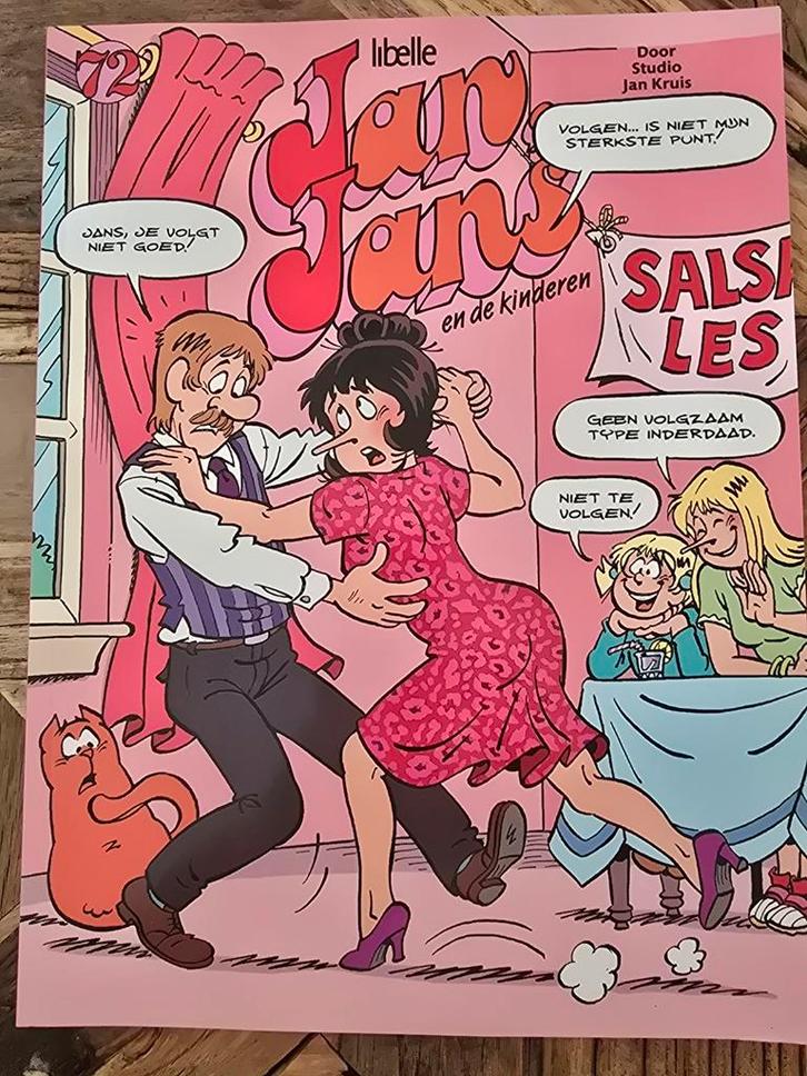 Jan Jans en de kinderen - Salsa Les - Nieuw!, Boeken, Stripboeken, Nieuw, Eén stripboek, Ophalen of Verzenden