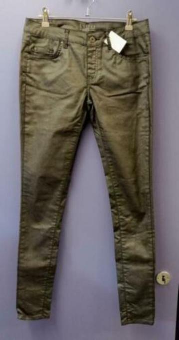 Costes zilverkleurige Perfect Skinny broek mt S nr 34124 beschikbaar voor biedingen