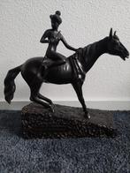 Bronzen beeld "Amazone Schievelkamp", Ophalen of Verzenden