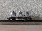Marklin 4520 vtg behalterwagen., Wisselstroom, Gebruikt, Wagon, Ophalen of Verzenden