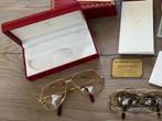 Originele Vintage Cartier bril - Vendome - 1986 - Full set, Overige merken, Gebruikt, Overige kleuren, Ophalen of Verzenden