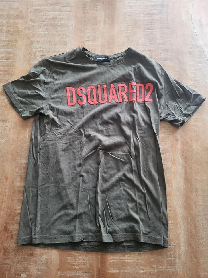 DSQUARED2 | t-shirt | zgan | maat M, Kleding | Heren, T-shirts, Zo goed als nieuw, Maat 46 (S) of kleiner, Zwart, Ophalen of Verzenden