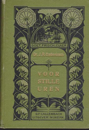 Dr.J.R.CALLENBACH - VOOR STILLE UREN beschikbaar voor biedingen