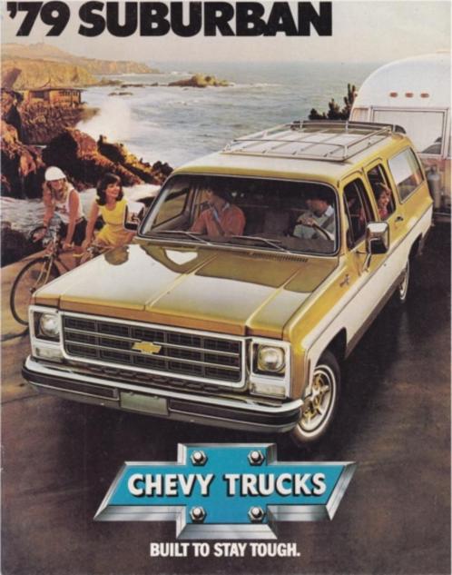 Brochure Chevrolet Suburban 08-1978 USA, Boeken, Auto's | Folders en Tijdschriften, Zo goed als nieuw, Chevrolet, Ophalen of Verzenden