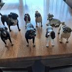 8 honden beeldjes (allemaal goed staat), Ophalen of Verzenden, Zo goed als nieuw, Hond of Kat, Beeldje of Figuurtje