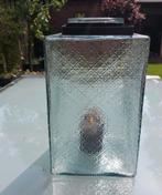 Groot windlicht/ glazen vaas, Overige kleuren, Ophalen of Verzenden, Minder dan 50 cm, Glas