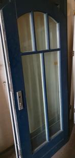 Buitendeur tuindeur toogdeur hardhout Dubbelglas, 75 tot 150 cm, Deurkozijn, Ophalen of Verzenden, 150 tot 225 cm