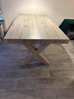 Eettafel en salontafel, Huis en Inrichting, Tafels | Eettafels, Ophalen, 100 tot 150 cm, Zo goed als nieuw, Vijf personen of meer
