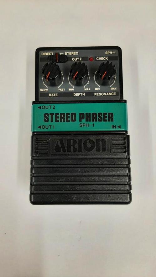 Arion SPH-1 Stereo Phaser - Vintage Pedaal, Muziek en Instrumenten, Effecten, Gebruikt, Overige typen, Ophalen of Verzenden