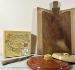 Robuuste Franse vintage broodplank met ophang oog, Ophalen of Verzenden