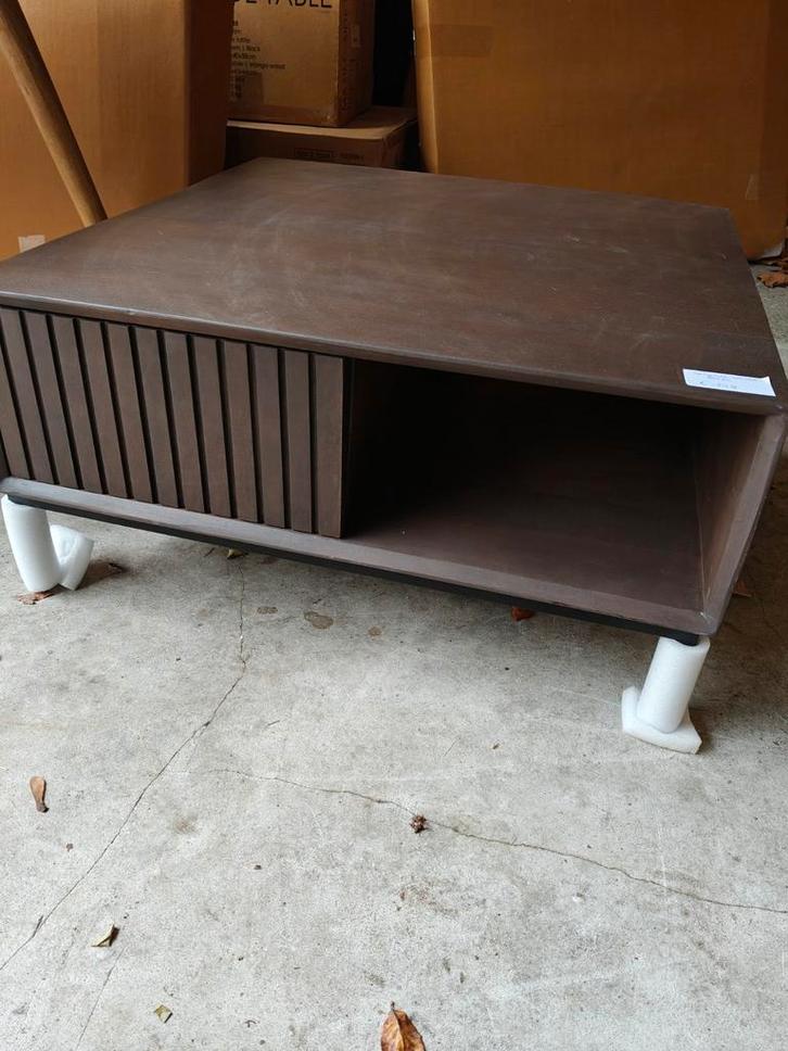 Salontafel Walnoot (outlet), Huis en Inrichting, Woonaccessoires | Overige, Nieuw, Ophalen