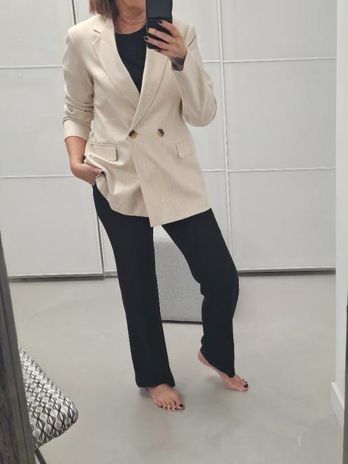 Scotch & Soda colbert nieuw maat M, Kleding | Dames, Jasjes, Kostuums en Pakken, Nieuw, Jasje, Maat 38/40 (M), Beige, Verzenden