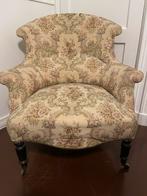Antieke prachtige oud Engelse stoel, Huis en Inrichting, Fauteuils, Ophalen, Hout, Gebruikt, Minder dan 75 cm