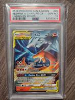 Reshiram & Charizard GX PSA 10 - Unbroken Bonds, Ophalen, Zo goed als nieuw, Losse kaart