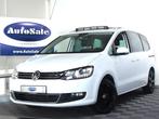 Volkswagen Sharan 1.4 TSI DSG Highline 7p. PANO XENON NAV BT, Stof, Gebruikt, Zwart, 4 cilinders