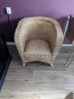 Rieten Fauteuil Stoel, Ophalen, Gebruikt, Minder dan 75 cm, Boho