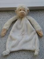 Knuffeldoek aap of aapje Monkey Micky Happy Horse wit, Ophalen of Verzenden, Zo goed als nieuw, Overige typen