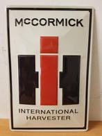 Mc Cormick international harvester relief metalen wandbord, Nieuw, Reclamebord, Ophalen of Verzenden