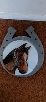 Mooie plafonnière  met paardenhoofd, Ophalen of Verzenden, Gebruikt, Minder dan 50 cm