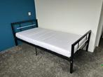 Bed, Huis en Inrichting, Slaapkamer | Bedden, Ophalen, Eenpersoons, 210 cm, Metaal