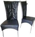 6 keukentafelstoelen, Huis en Inrichting, Stoelen, Gebruikt, Strak ontwerp, Ophalen of Verzenden, Metaal