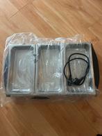 Elektrische warmhoudplaat met 3 bakken, Ophalen of Verzenden, Zo goed als nieuw