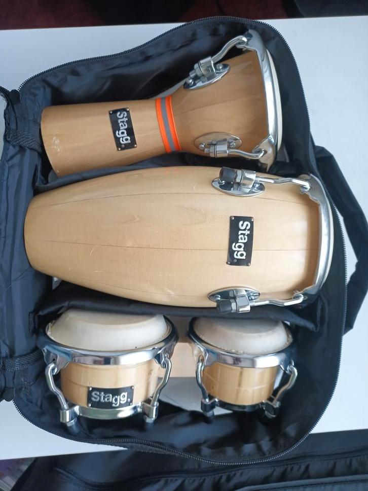 Mini Trommel Set - Stagg, Muziek en Instrumenten, Percussie, Ophalen of Verzenden