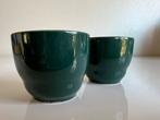 Set 2 Arabia Teema Eierdopjes Groen Kaj Franck 70’s, Huis en Inrichting, Keuken | Servies, Overige typen, Ophalen of Verzenden