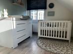 Interbaby babykamer incl. ledikant, commode en toebehoren, Ophalen of Verzenden, Zo goed als nieuw, Ledikant