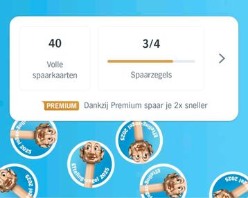 Efteling €13,50 korting per kaartje - Eftelingzegels / zegel beschikbaar voor biedingen